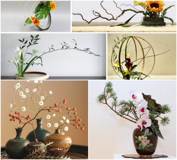 nguyên tắc trong nghệ thuật cắm hoa ikebana