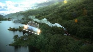 xe bay tàng hình của nhà Weasley