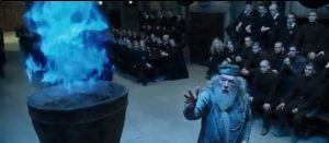 thầy Dumblerdore và chiếc cốc lửa