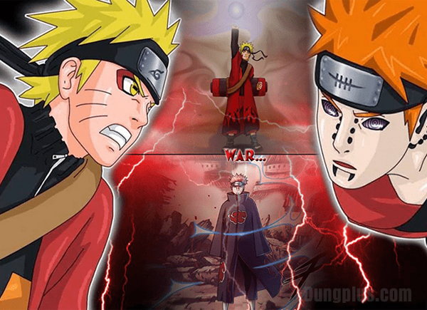 Trận chiến giữa Naruto với Pain ( Lục Đạo )